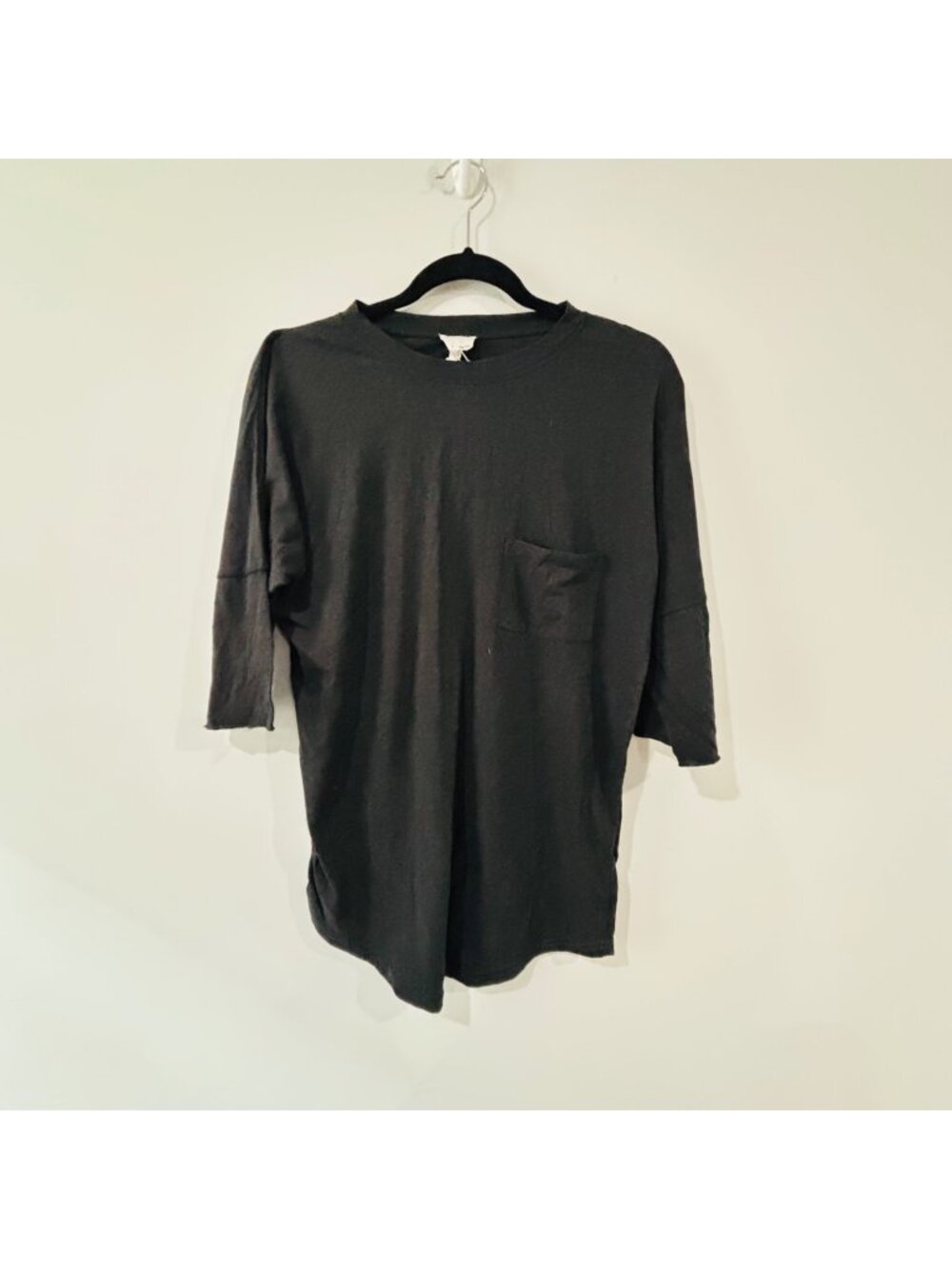 Ch. x Frank+Oak Black T-shirt NWT Size S
